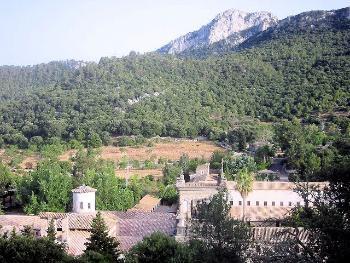 Das "Monestir de Lluc", nördlich von Pollença gelegen