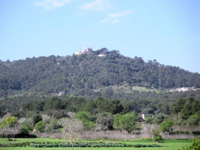 "Ermita de Bon Any" bei Petra im Zentrum von Mallorca