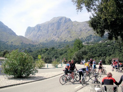 Rast auf dem Weg zum Puig Major