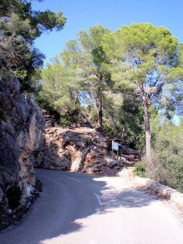 Coll de sa Grua zwischen Andratx und Capdellà