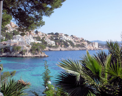 Cala Fornells bei Peguera im Südwesten von Mallorca